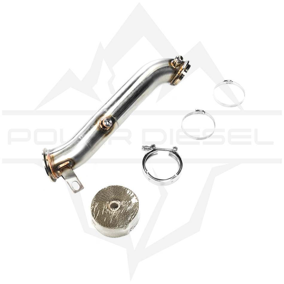 2011-2016 Duramax 6.6L Polar Downpipe Polar Diesel