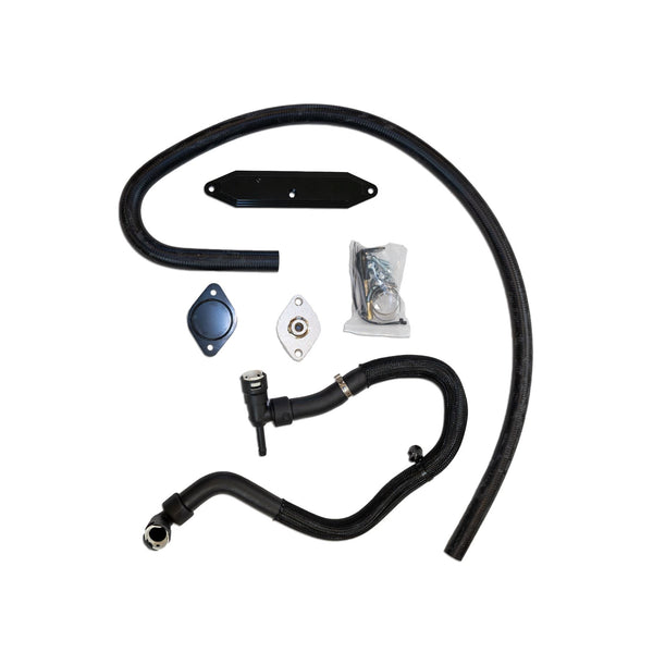 DIESELR EGR Upgrade Kit w/ Pass Thru Plate (2015-2016 Powerstroke 6.7L) EGR Upgrade Kit DIESELR Tuning 