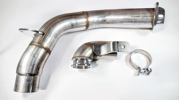 DIESELR Downpipe (2020-2025 Powerstroke 6.7L)