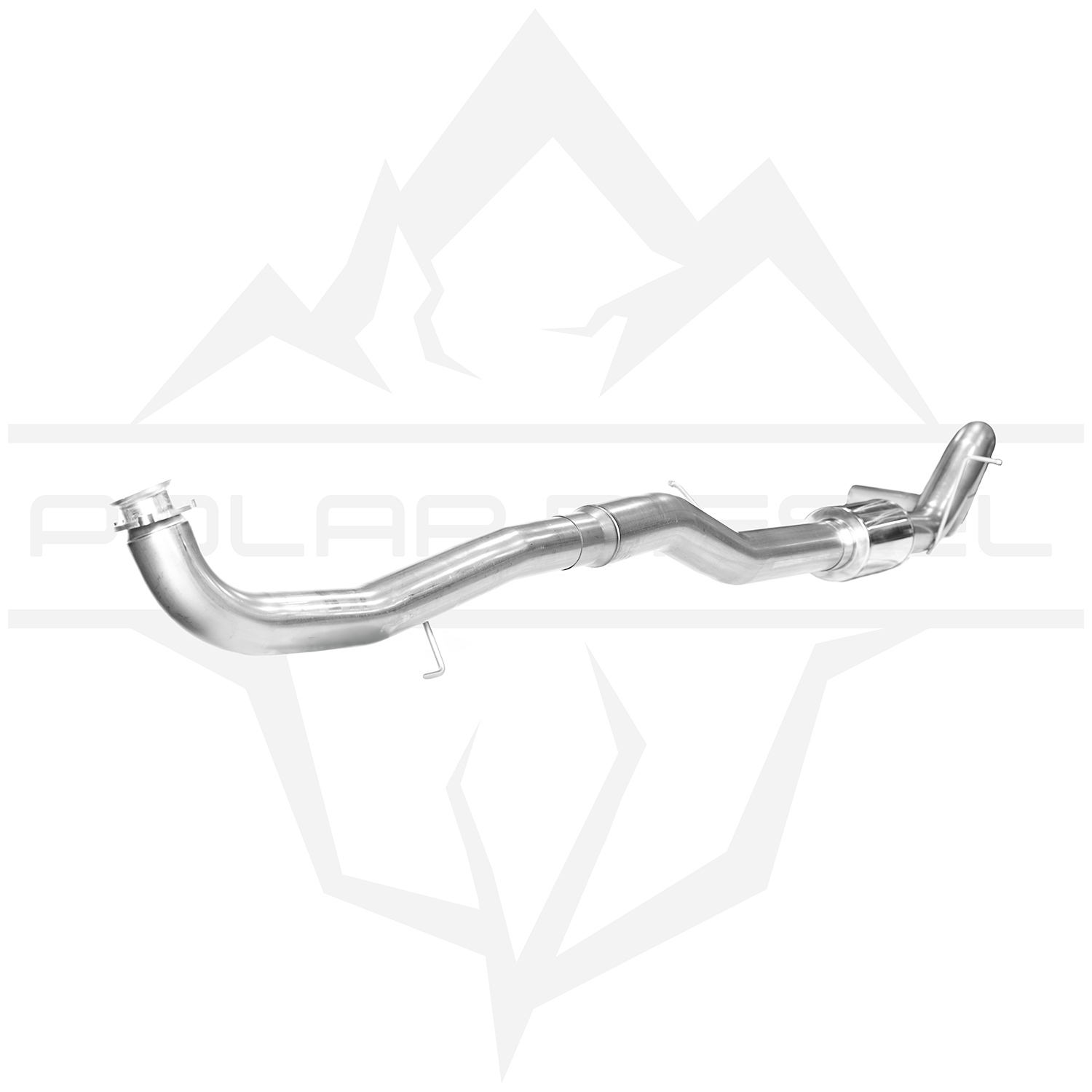 2015.5-2016 Duramax 6.6L 5" Polar Exhaust With Muffler Polar Diesel