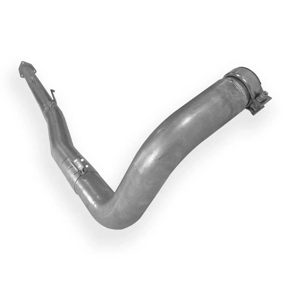 Dieselr Aluminized 4" Turbo Back Race Pipe | Ford 6.7L Powerstroke (2023-2025) Aluminized Race Pipe Dieselr Parts 4-inch without Muffler 