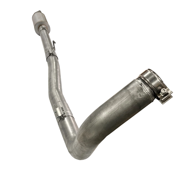 Dieselr Aluminized Turbo Back Race Pipe | Cab & Chassis Ford 6.7L Powerstroke (2023-2026)