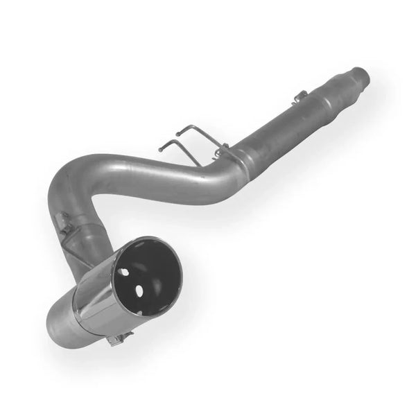 Dieselr Aluminized Downpipe Back Exhaust Single | Ford 6.4L F250/F350 Powerstroke (2008-2010)