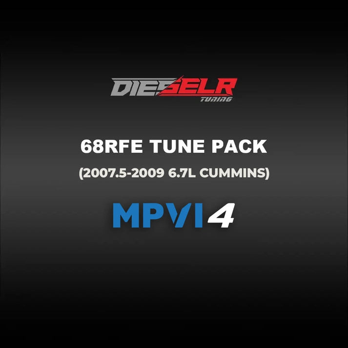DIESELR MPVi4 68RFE Transmission Tune File (2007.5-2009 Cummins 6.7L - 68RFE)