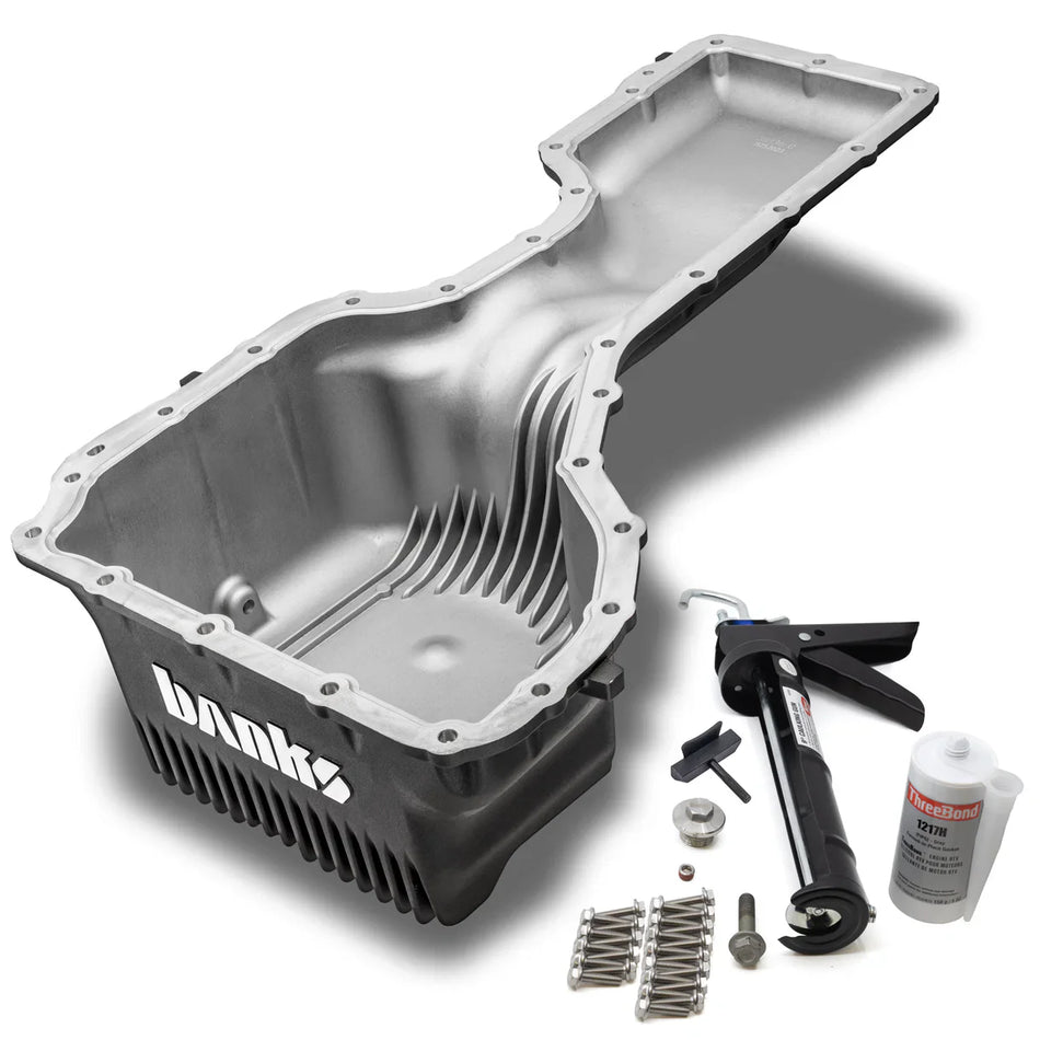 2017-2019 Duramax CoolRunner Oil Pan (35135-B)