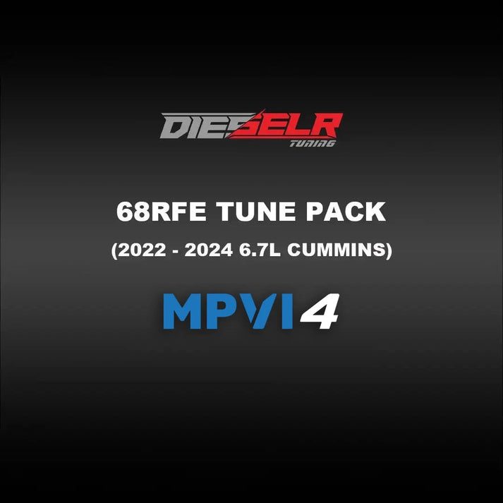 DIESELR MPVi4 68RFE Transmission Tune File (2022-2024 Cummins 6.7L - 68RFE)
