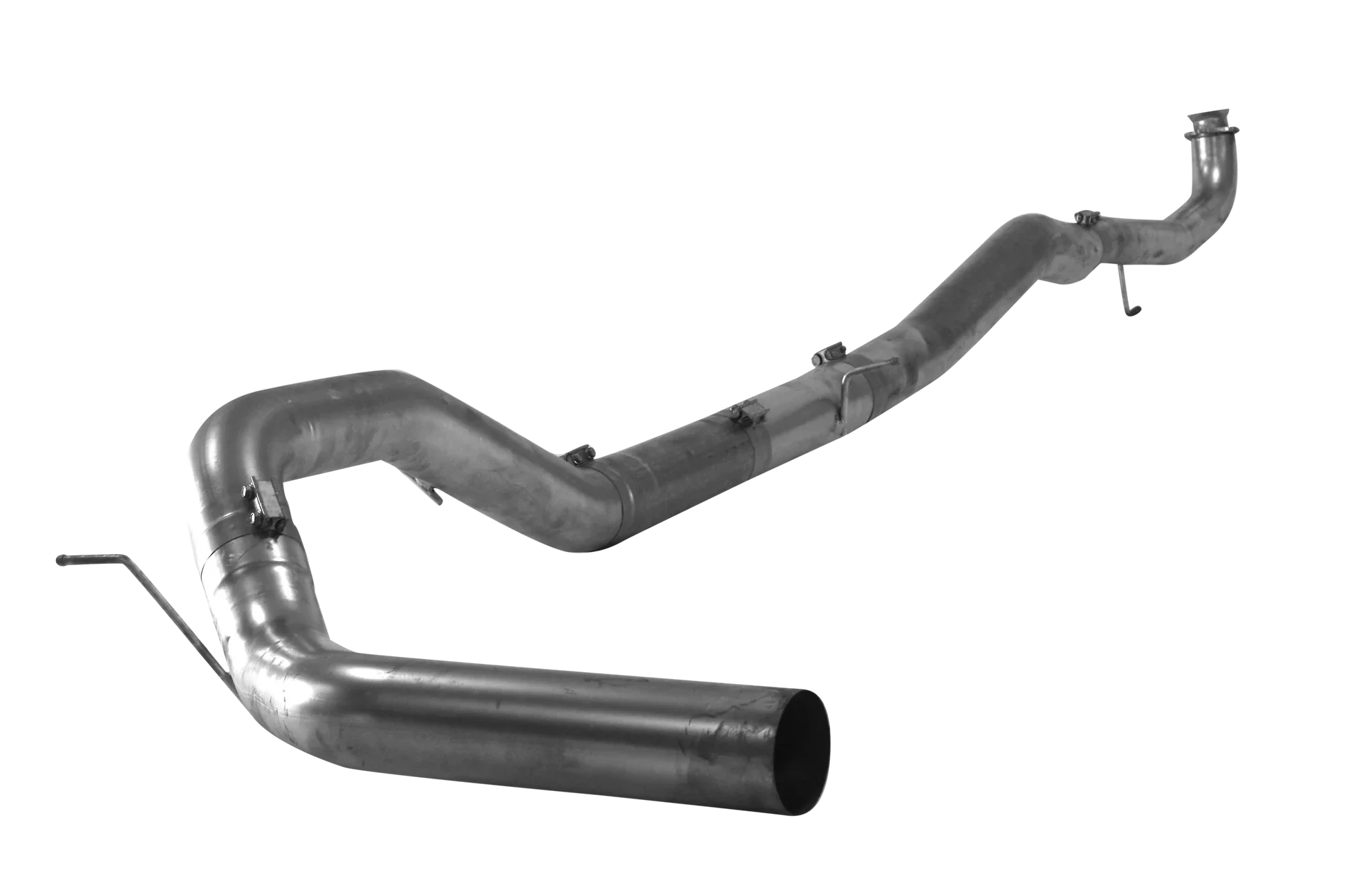Downpipe Back Exhaust - Single (2020-2023 GM 2500/3500 6.6L Duramax L5P) Exhaust DIESELR Tuning 