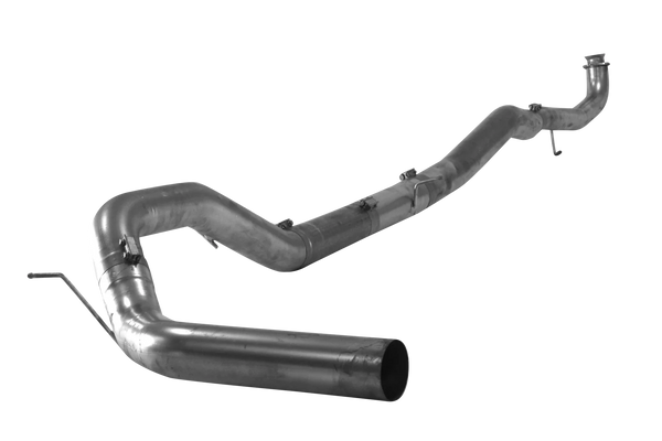 DIESELR Downpipe Back Exhaust - Single (2020-2026 GM 2500/3500 6.6L Duramax L5P)