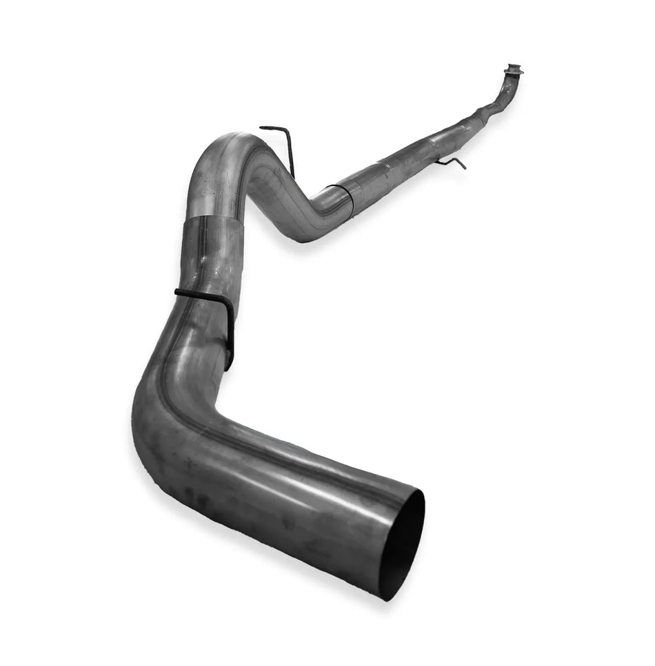 DIESELR Downpipe Back Exhaust - Single (2017-2019 GM 2500/3500 6.6L Duramax L5P) Stainless Steel Exhaust Dieselr Parts 