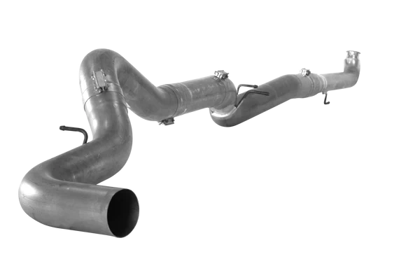 DIESELR Downpipe Back Exhaust - Single (2001-2007 GM 2500/3500 6.6L Duramax LB7/LLY/LBZ)