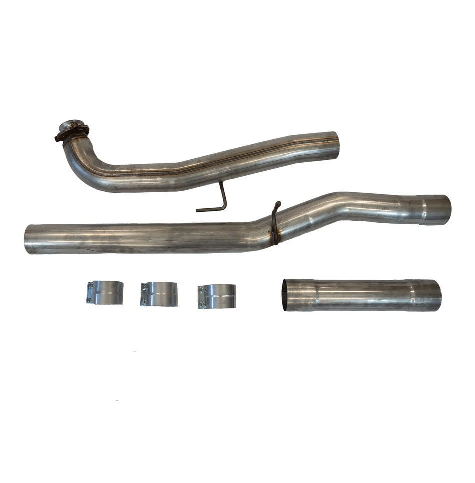 DIESELR Cat & DPF Race Pipes (2015.5-2016 GM 2500/3500 6.6L Duramax) Exhaust DIESELR Tuning 