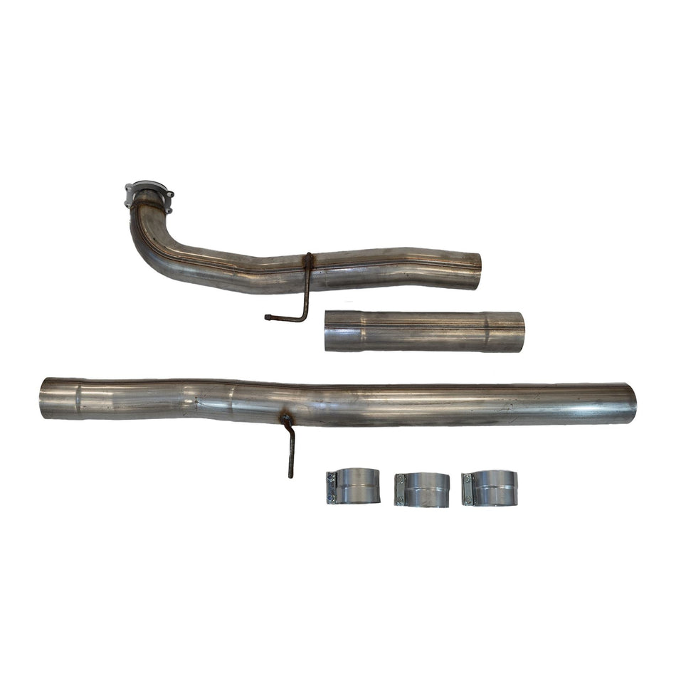 DIESELR Cat & DPF Race Pipes (2017-2023 GM 2500/3500 6.6L Duramax L5P) Exhaust DIESELR Tuning 