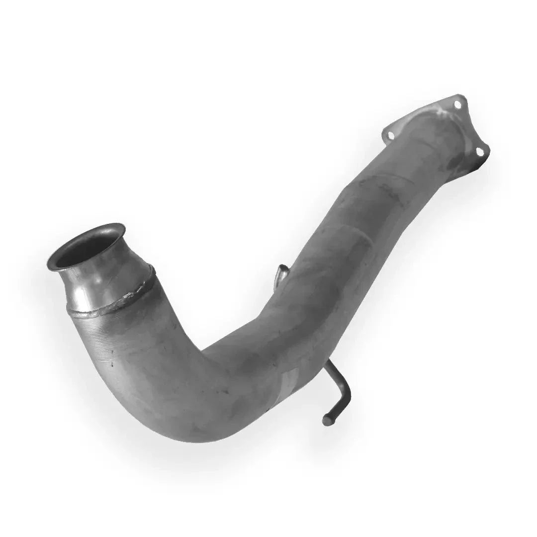 Dieselr Aluminized Cat & DPF Race Pipe | GMC/Chevy 6.6L GM Duramax LML (2011-2015) Aluminized Race Pipe Dieselr Parts 4-inch CAT Race Pipe 