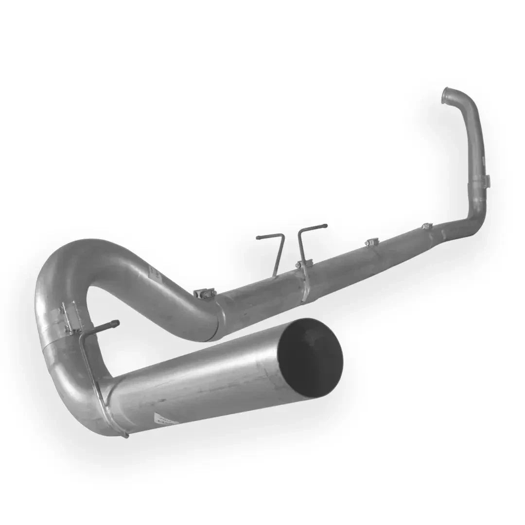 Dieselr Aluminized Exhaust System | Ford 6.0L F250/350/Harley Powerstroke 2003-2007 Aluminized Exhaust Dieselr Parts 5-inch Turbo Back without muffler (Automatic Only) 