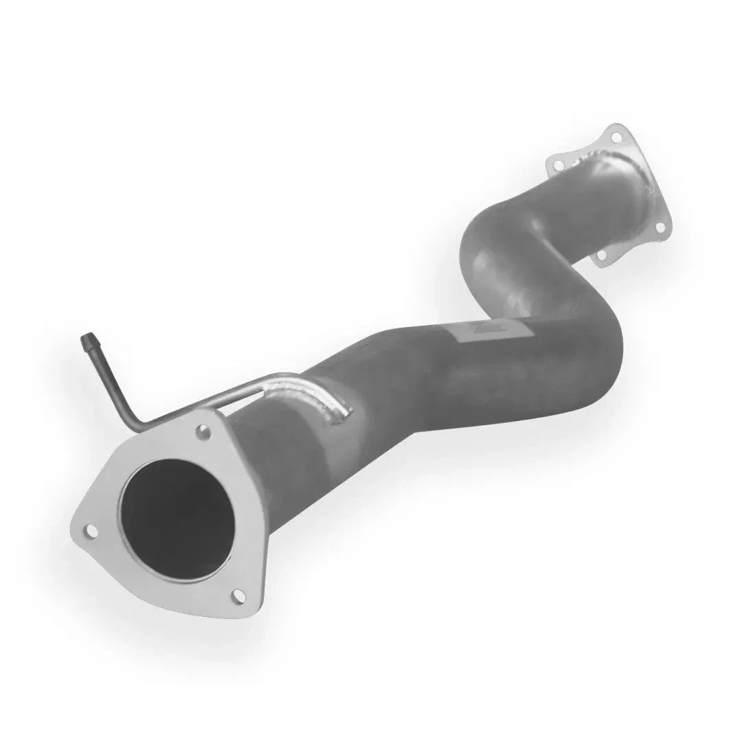 Dieselr Aluminized DPF Race Pipes | 2500/3500 6.6L GM DURAMAX LMM (2007.5-2010) Aluminized Race Pipe Dieselr Parts 4 inch for Extra Cab/Long Box 