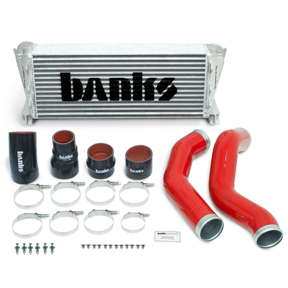Intercooler Upgrade Includes Red Or Natural Boost Tubes Banks Power