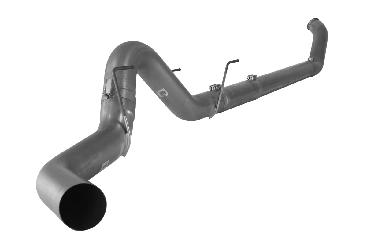 DIESELR Turbo Back Exhaust - Single (2004.5-2007 Dodge 5.9L Cummins) Stainless Steel Exhaust Dieselr Parts 4" No Muffler 