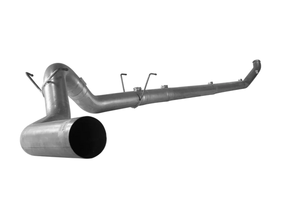 DIESELR Turbo Back Exhaust - Single (2011-2018 Dodge 3500/4500/5500 6.7L Cummins - CAB & CHASSIS)