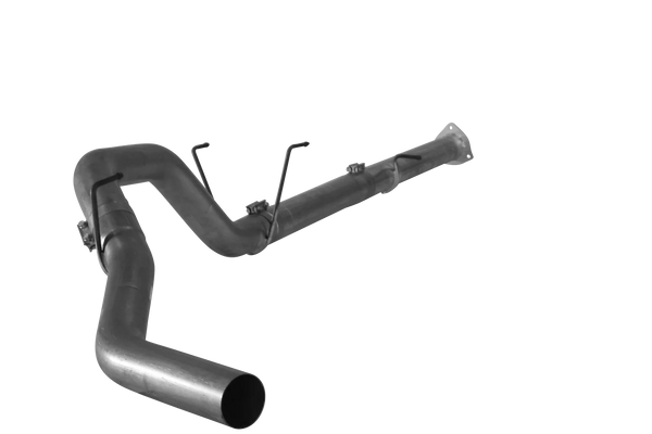 DIESELR Downpipe/Turbo Back Exhaust - Single (2013-2018 Dodge 2500/3500 6.7L Cummins)