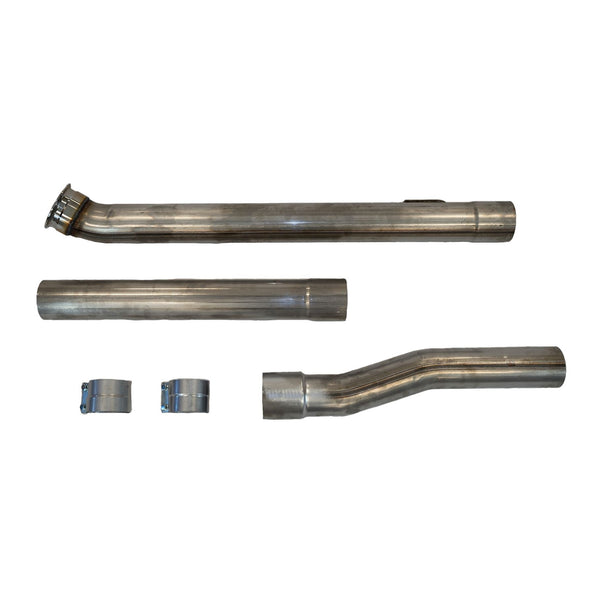 DIESELR Cat & DPF Race Pipe (2019+ Ram 2500/3500 6.7L Cummins)