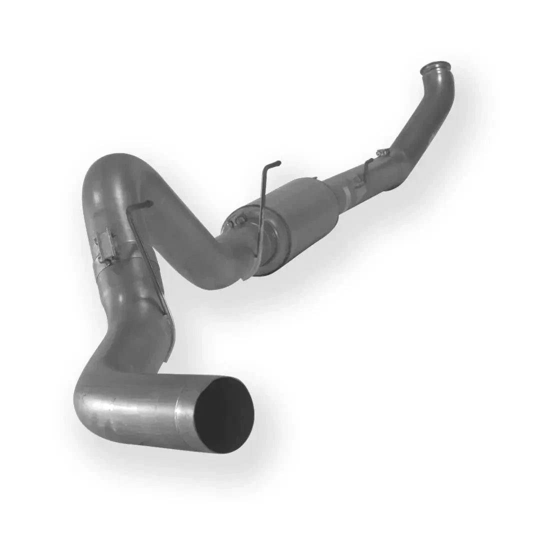 Dieselr Aluminized Turbo Back Exhaust Single | Dodge 2500/3500 6.7L Cummins 2007-2009 Aluminized Exhaust Dieselr Parts 5 inch with muffler 