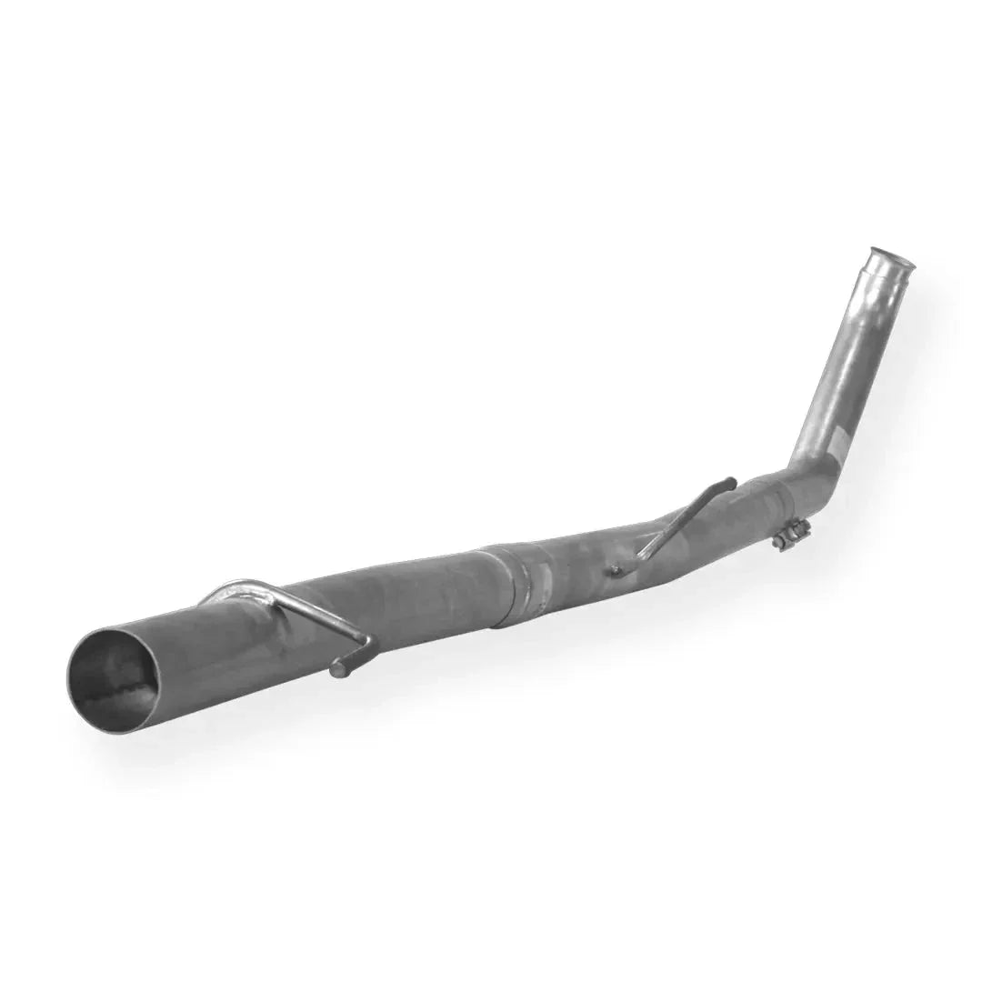 Dieselr Aluminized 3" Cat & DPF Race Pipes | Ram 1500 3.0L EcoDiesel 2014-2018 Aluminized Race Pipe Dieselr Parts 3-inch with Stock Muffler 