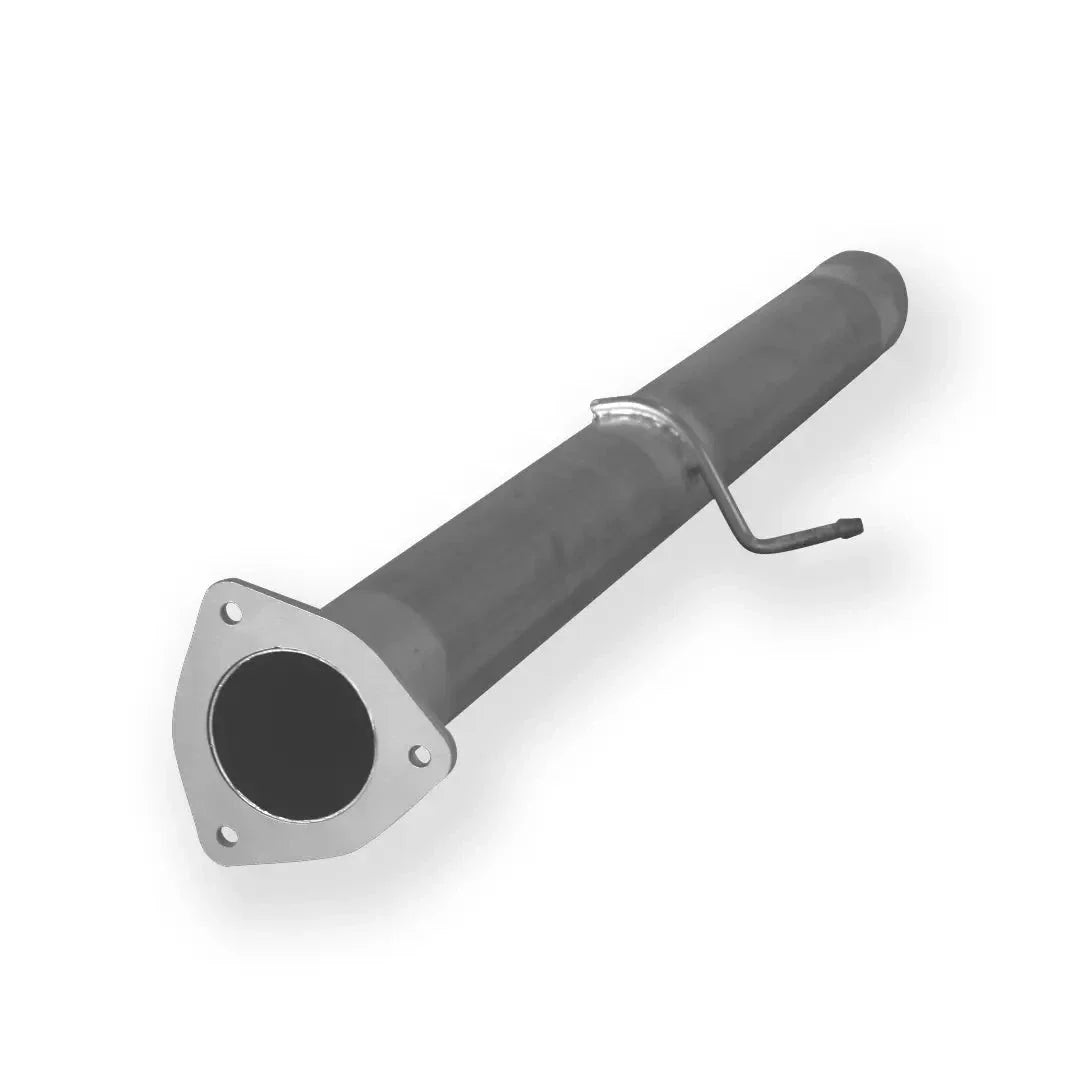 Dieselr Aluminized 4" Cat & DPF Race Pipe | Dodge 2500/3500 6.7L Cummins 2007-2012 Aluminized Race Pipe Dieselr Parts 4 inch DPF Race Pipe 