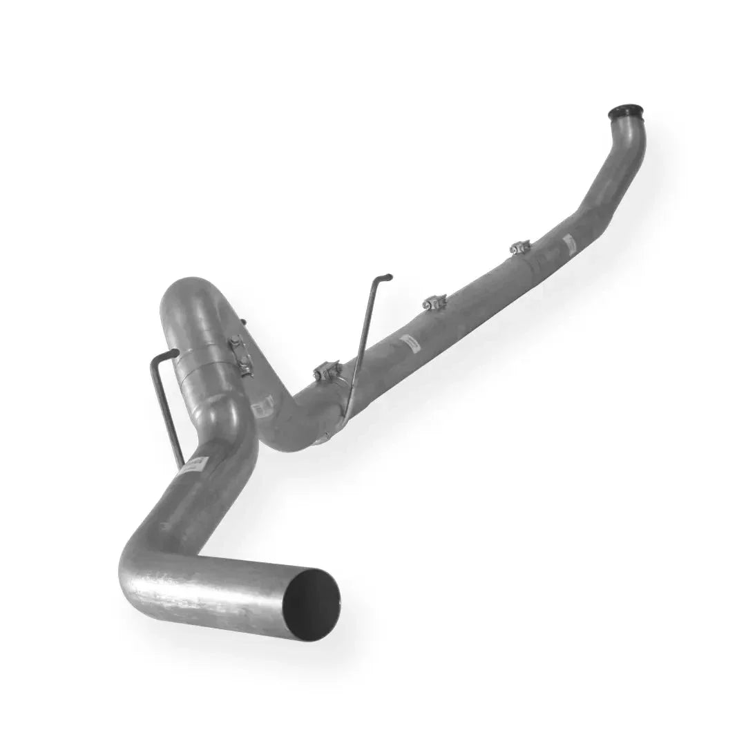 Dieselr Aluminized Turbo Back Exhaust Single | Dodge 2500/3500 5.9L Cummins 2003-2004 Aluminized Race Pipe Dieselr Parts 4-inch without muffler 