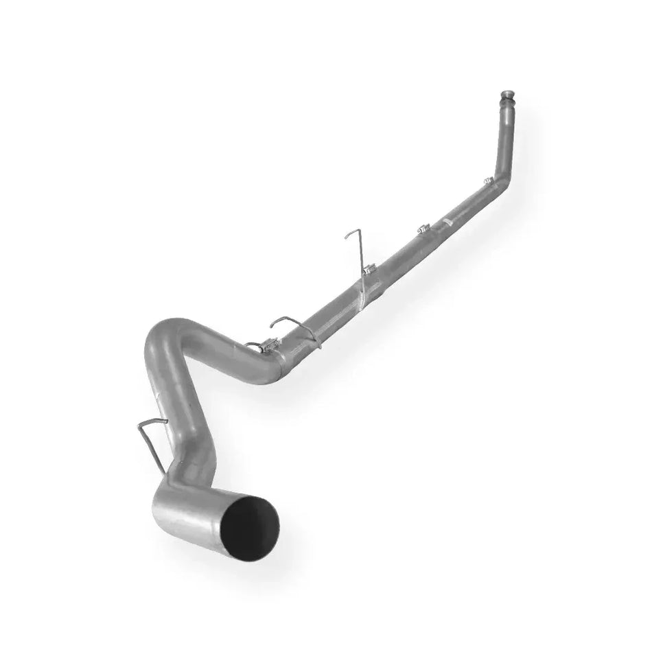 Dieselr Aluminized Turbo Back Exhaust Single | Dodge 2500/3500 5.9L Cummins 1994-2002 Aluminized Race Pipe Dieselr Parts 4-inch without muffler 