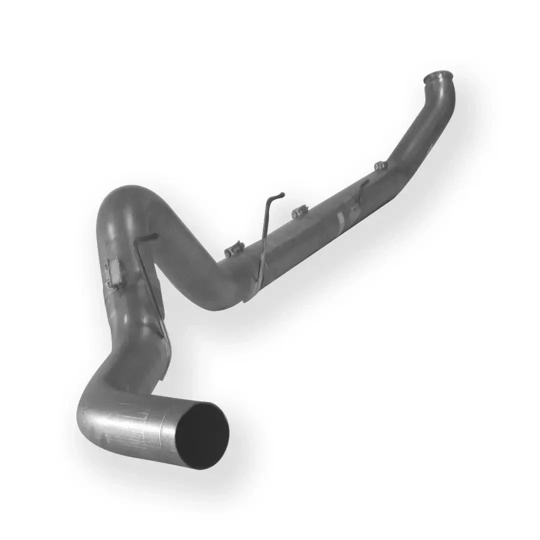 Dieselr Aluminized Turbo Back Exhaust Single | Dodge 2500/3500 6.7L Cummins 2007-2009 Aluminized Exhaust Dieselr Parts 4 inch without muffler 