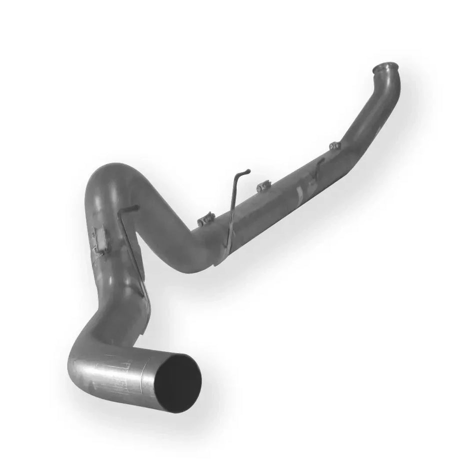 Dieselr Aluminized Turbo Back Exhaust Single | Dodge 2500/3500 6.7L Cummins 2007-2009 Aluminized Exhaust Dieselr Parts 4 inch without muffler 