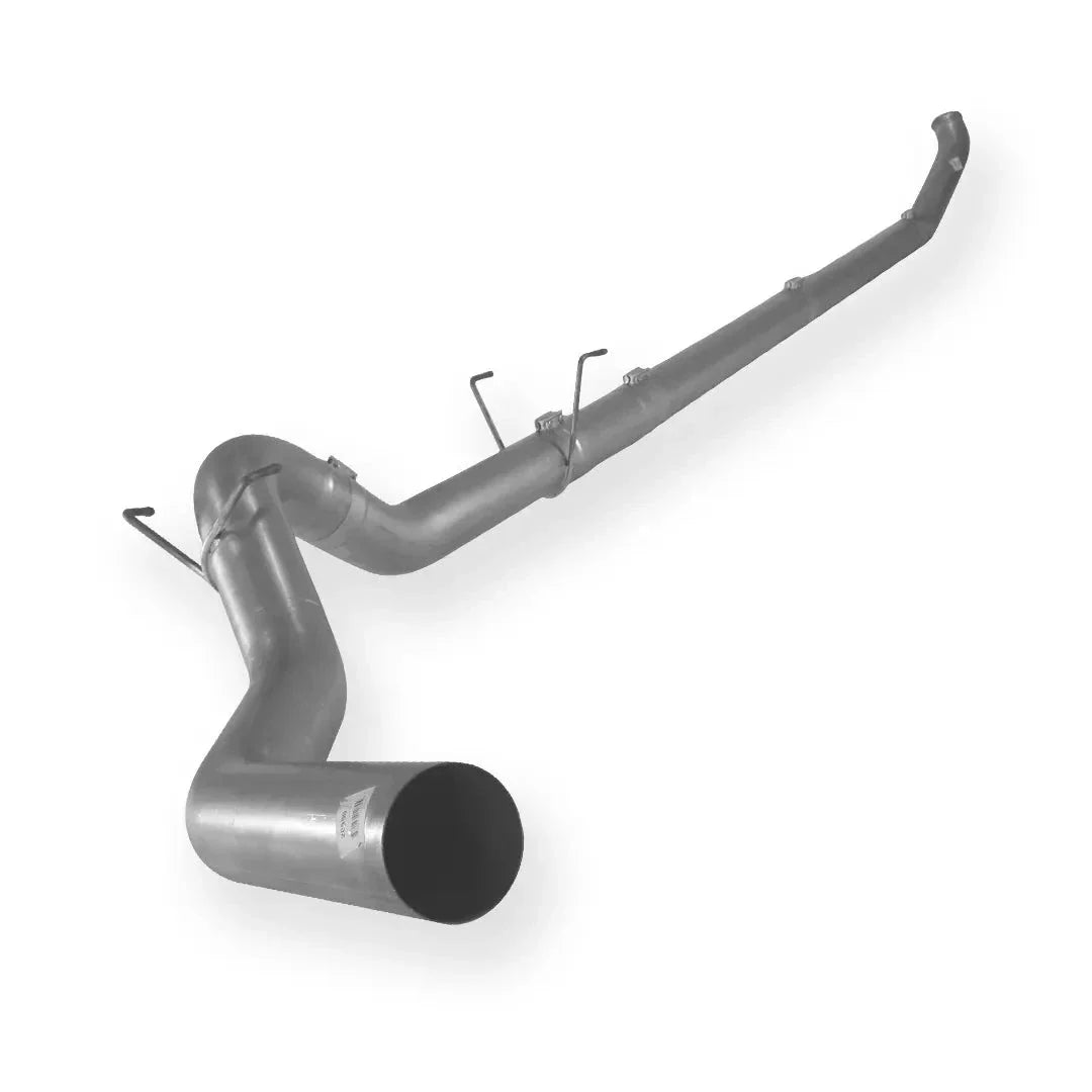 Dieselr Aluminized Turbo Back Single | Cab & Chassis Dodge 2500/3500/4500/5500 6.7L Cummins 2007-2009 Aluminized Exhaust Dieselr Parts 5 inch Turbo Back without Muffler 