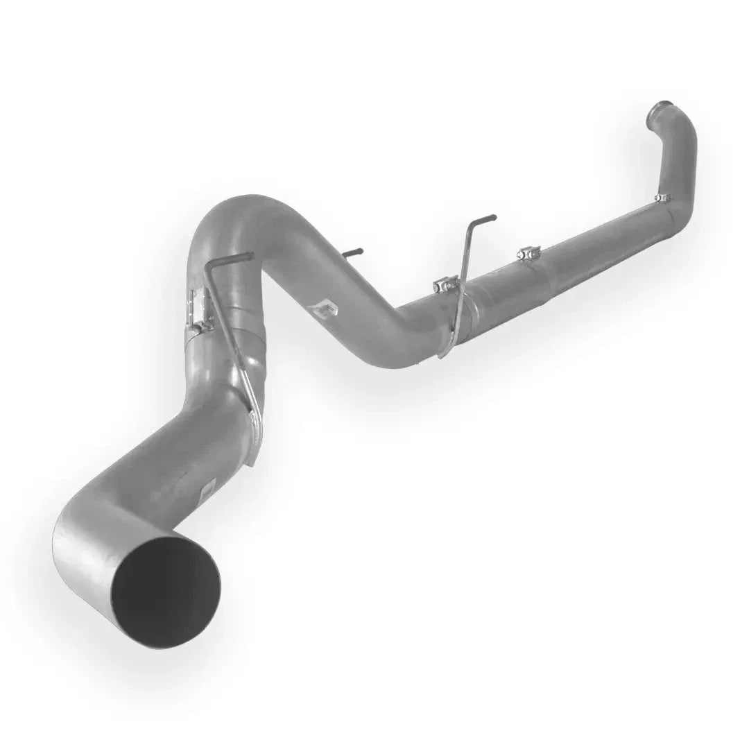 Dieselr Aluminized Turbo Back Exhaust Single | Dodge 2500/3500 5.9L Cummins 2004.5-2007 Aluminized Cat Back Exhaust Dieselr Parts 4-inch Exhaust No Muffler 