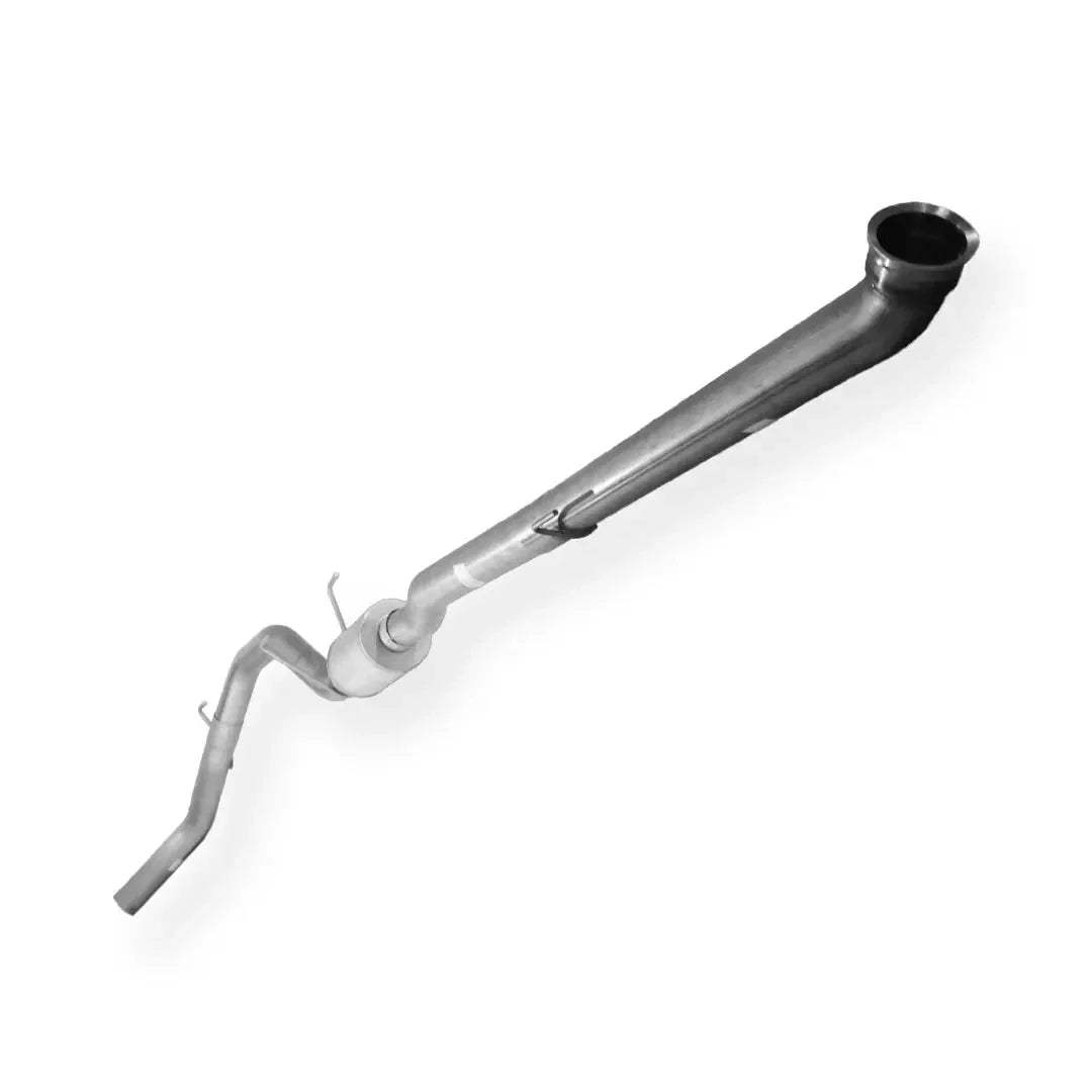 Dieselr Aluminized Flex Pipe Back Single | Ram 2500/3500 6.7L Cummins 2019-2024 Aluminized Exhaust Dieselr Parts 4-Inch with Muffler