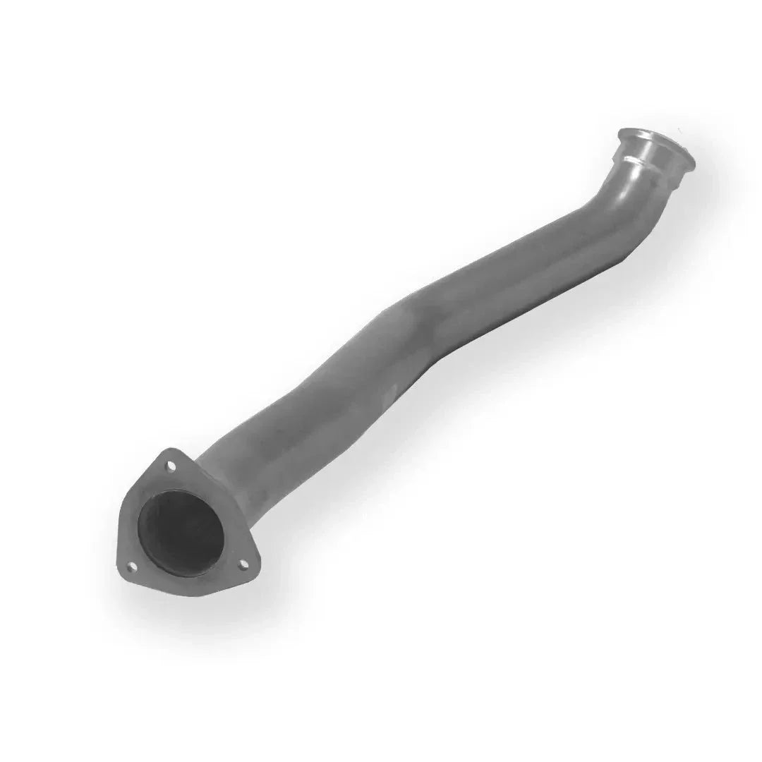 Dieselr Aluminized 4" Cat & DPF Race Pipe | Dodge 2500/3500 6.7L Cummins 2007-2012 Aluminized Race Pipe Dieselr Parts 4 inch Cat Race Pipe 