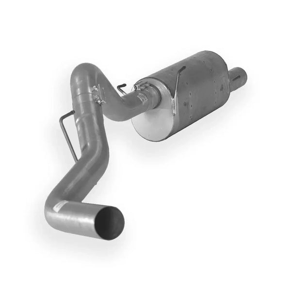 Dieselr Aluminized Cat Back Exhaust Single | Dodge 2500/3500 5.9L Cummins 2004.5-2007