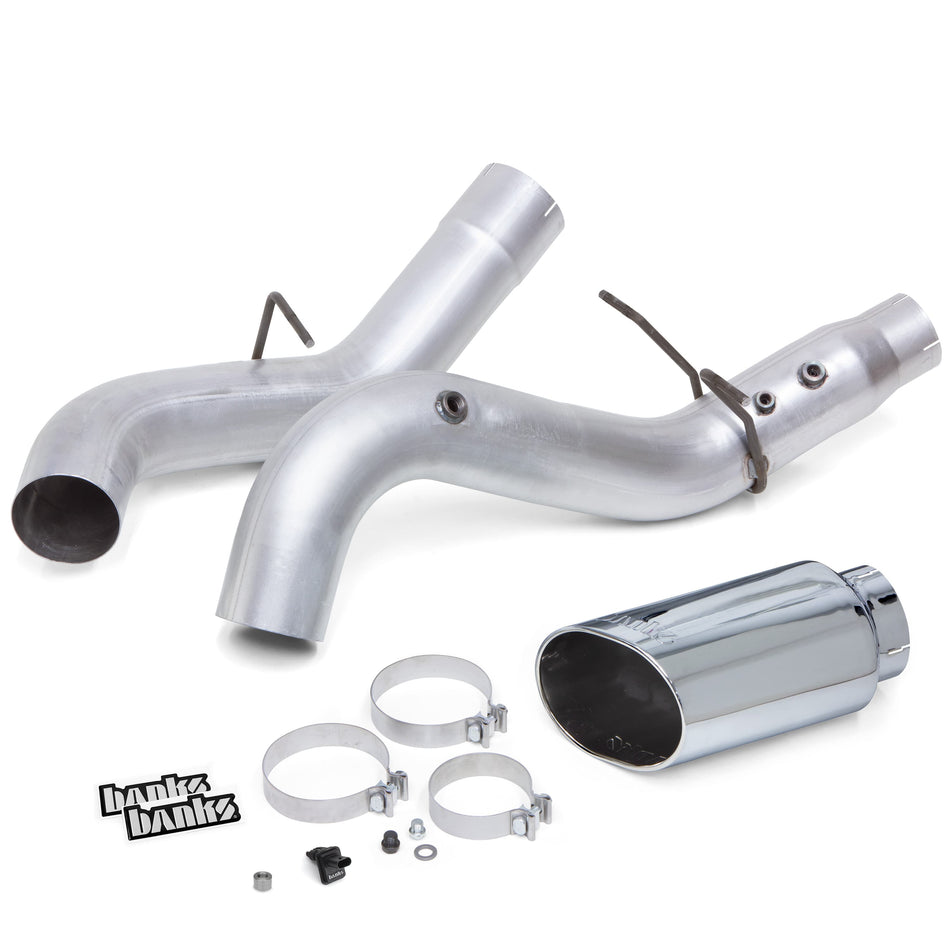 2024-2026 Duramax 5" SS DPF Back Monster Exhaust System (48910)