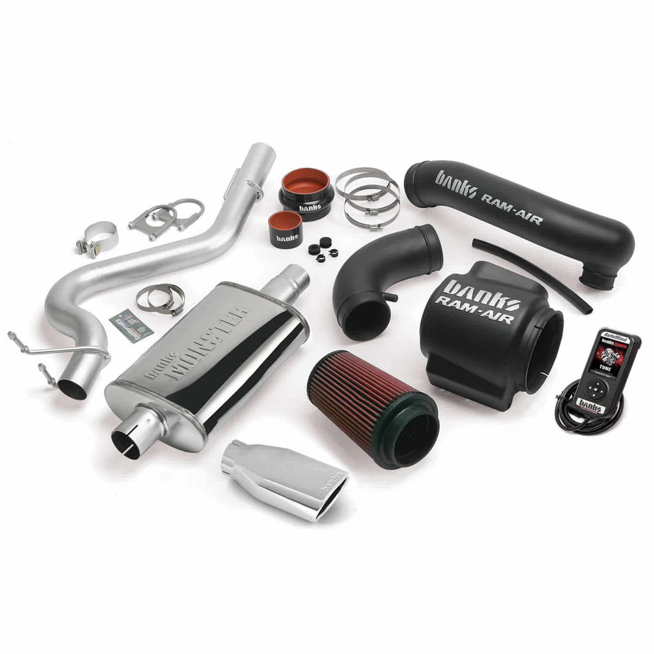 Stinger Bundle Power System W/AutoMind 06-15 Ford 6.8 Class-A Motorhome Right Exit Banks Power