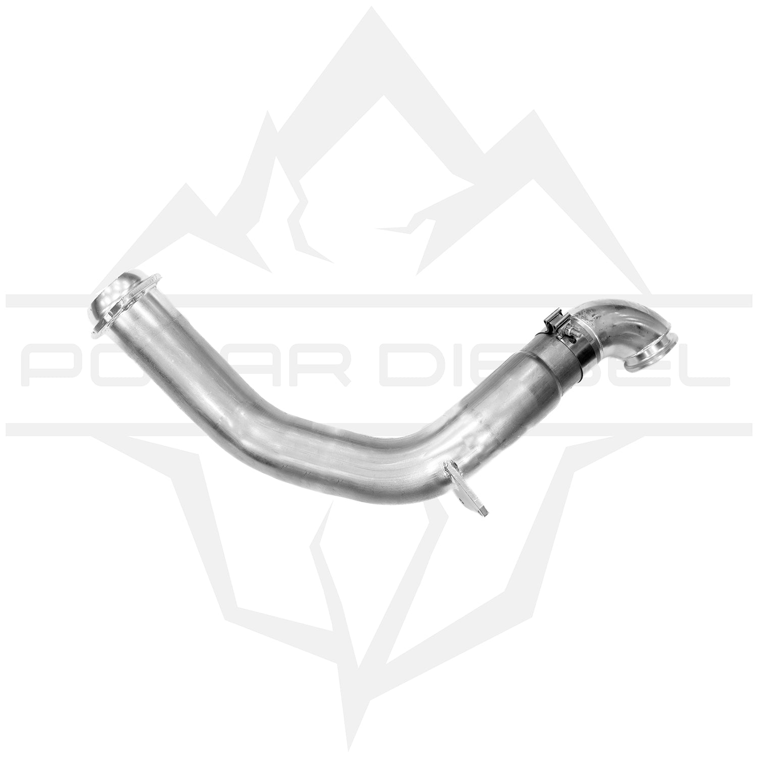 2023-2025 Ford Powerstroke 6.7L 4” Downpipe Back Exhaust & Downpipe Package Polar Diesel