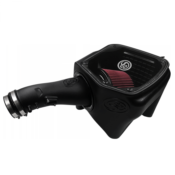 Cold Air Intake For 07-21 Toyota Tundra V8 5.7L Oiled Cotton Cleanable Red S&B