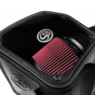 Cold Air Intake For 07-21 Toyota Tundra V8 5.7L Oiled Cotton Cleanable Red S&B