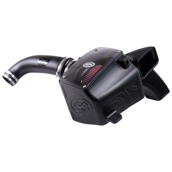 Cold Air Intake For 03-08 Dodge Ram 1500 5.7L Hemi Oiled Cotton Cleanable Red S&B