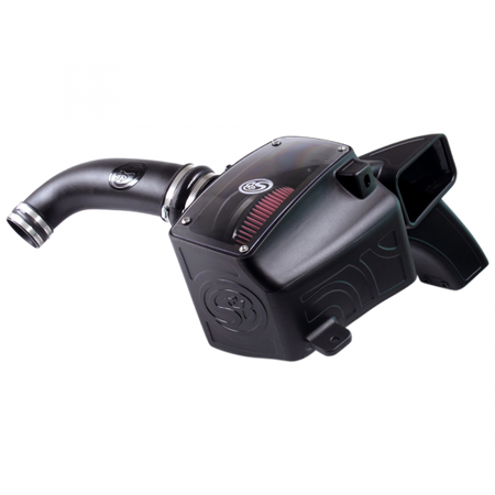 Cold Air Intake For 03-08 Dodge Ram 1500 5.7L Hemi Oiled Cotton Cleanable Red S&B