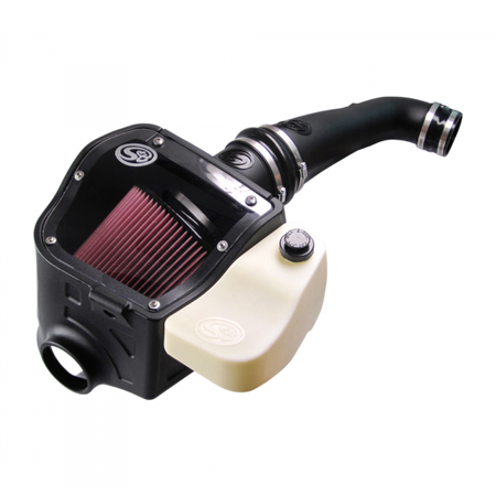 Cold Air Intake For 09-10 Ford F150 V8-5.4L Oiled Cotton Cleanable Red S&B