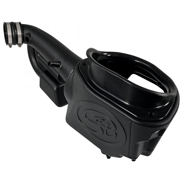 Cold Air Intake For 12-18 Jeep Wrangler JK V6-3.6L Dry Dry Extendable White S&B