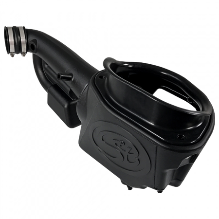 Cold Air Intake For 12-18 Jeep Wrangler JK V6-3.6L Dry Dry Extendable White S&B