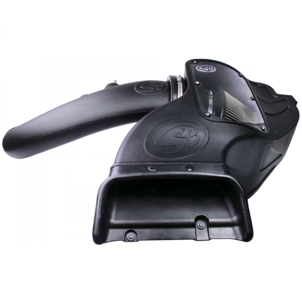 Cold Air Intake For 15-17 Ford F150 V8-5.0L Dry Dry Extendable White S&B