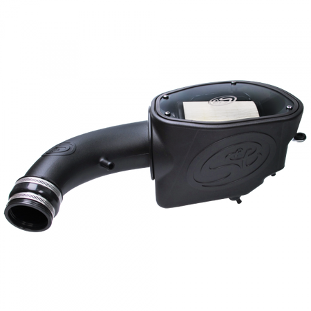 Cold Air Intake For 07-11 Jeep Wrangler JK V6-3.8L Dry Dry Extendable White S&B