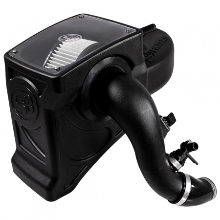 Cold Air Intake For 16-19 Chevrolet Colorado GMC Canyon 2.8L Duramax Dry Dry Extendable White S&B