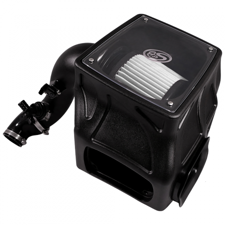 Cold Air Intake For 16-19 Chevrolet Colorado GMC Canyon 2.8L Duramax Dry Dry Extendable White S&B